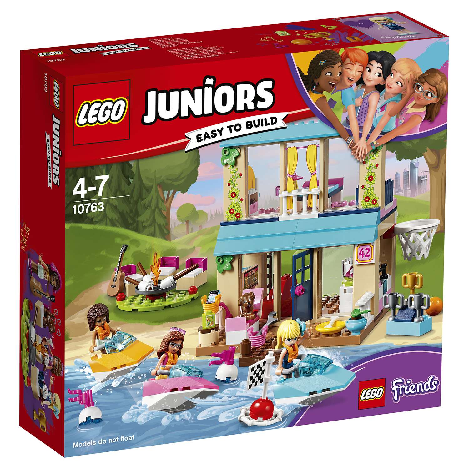 Конструктор LEGO Juniors Домик Стефани у Озера (10763) - фото 2