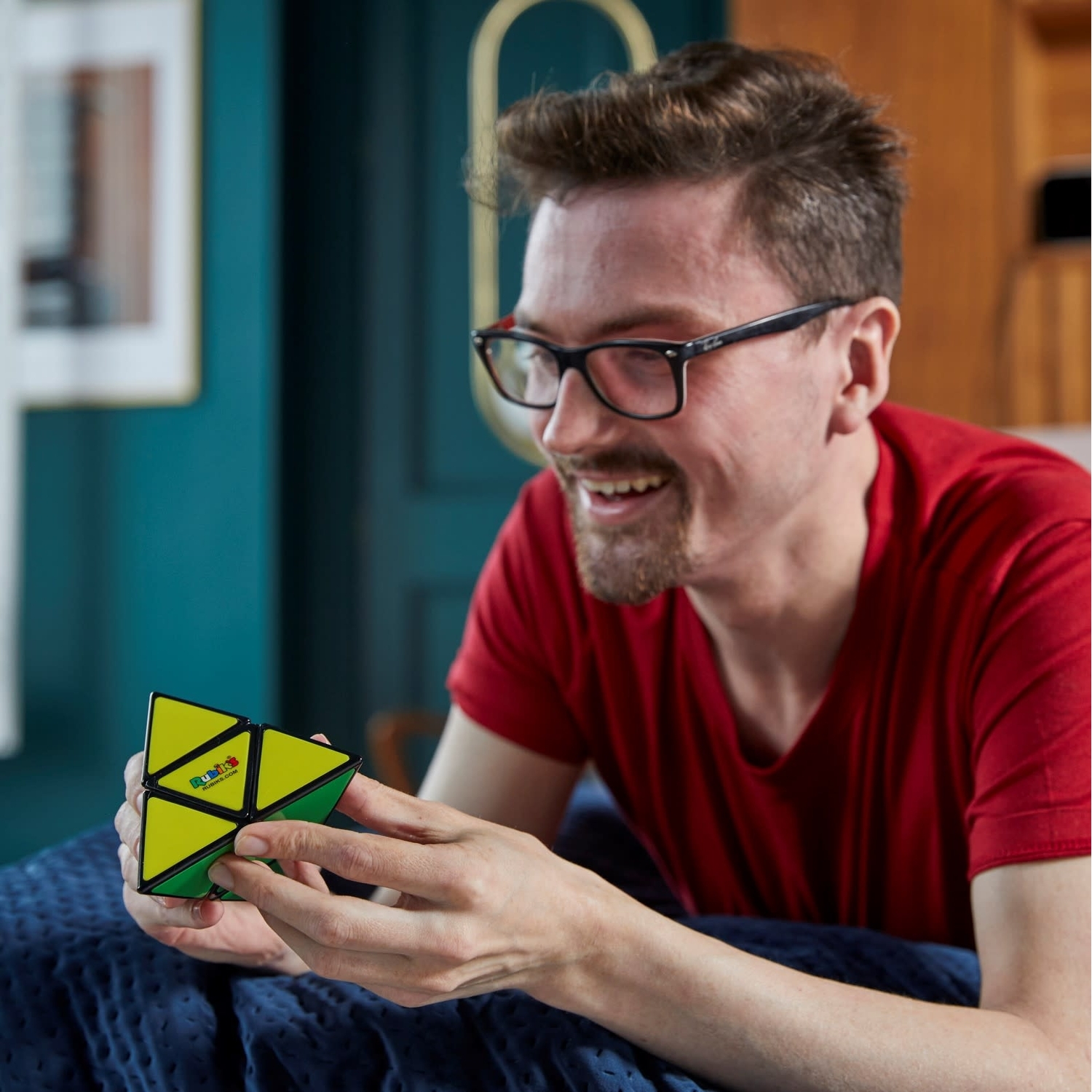 Игра Rubik`s Головоломка Кубик Рубика Пирамидка 3*3 6063993 - фото 12