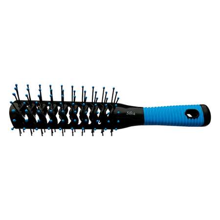 Расческа/щетка для волос Silva двухсторонняя SB 994 синяя