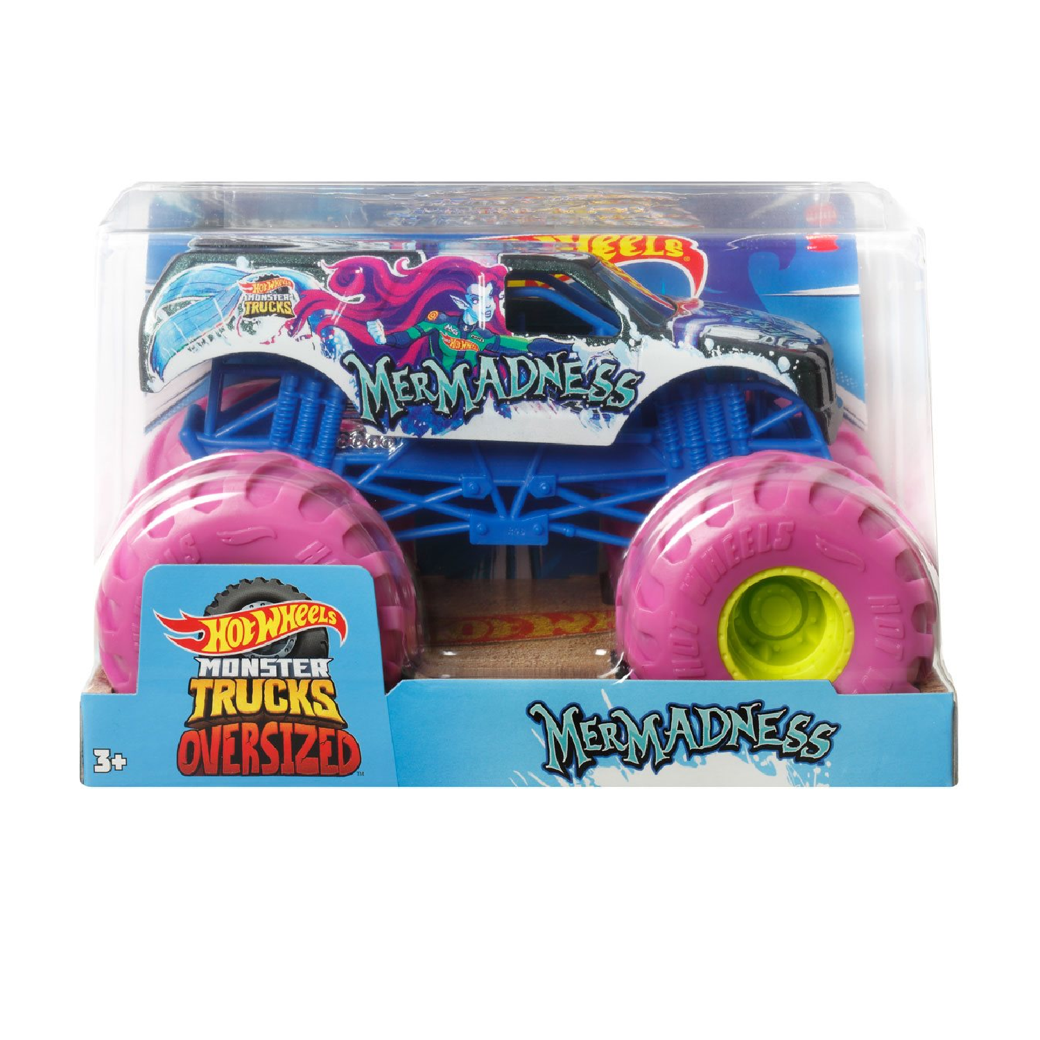 Машинка Hot Wheels Monster Tracks 1:24 HKM59 FYJ83 - фото 3