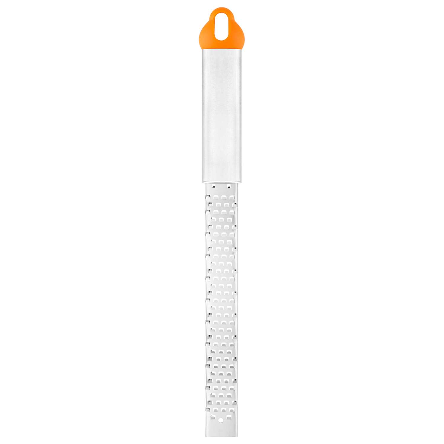 Терка Elan Gallery 33.5х3.5х2 см Оранжевая с ручкой. с пластиковым защитным чехлом - фото 1