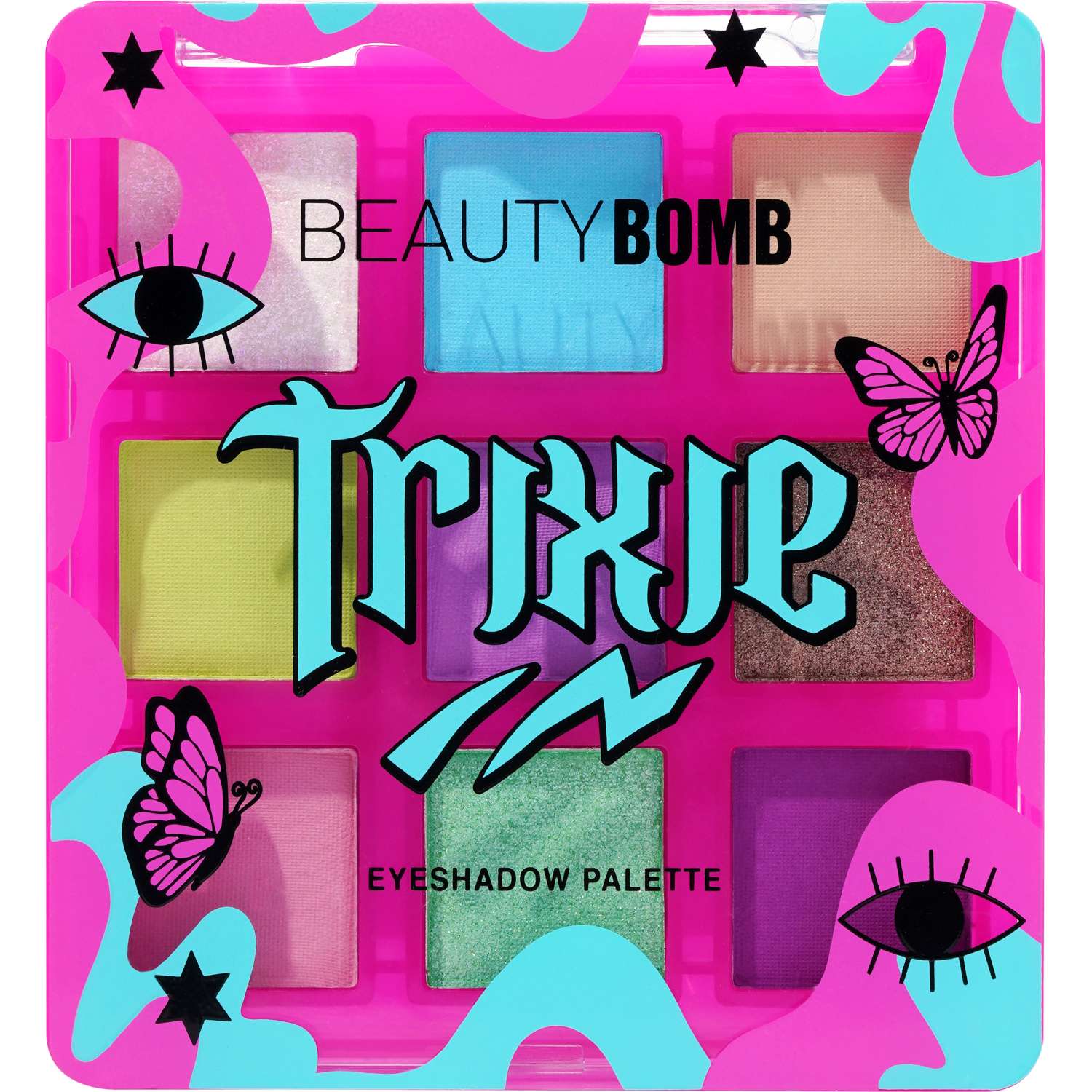 Палетка теней Beauty Bomb Eyeshadow palette Trixie тон 01 - фото 1