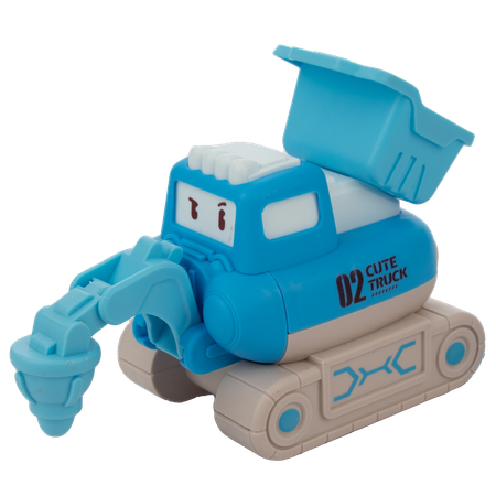 Машинка KiddieDrive инерционная Стройкар синяя