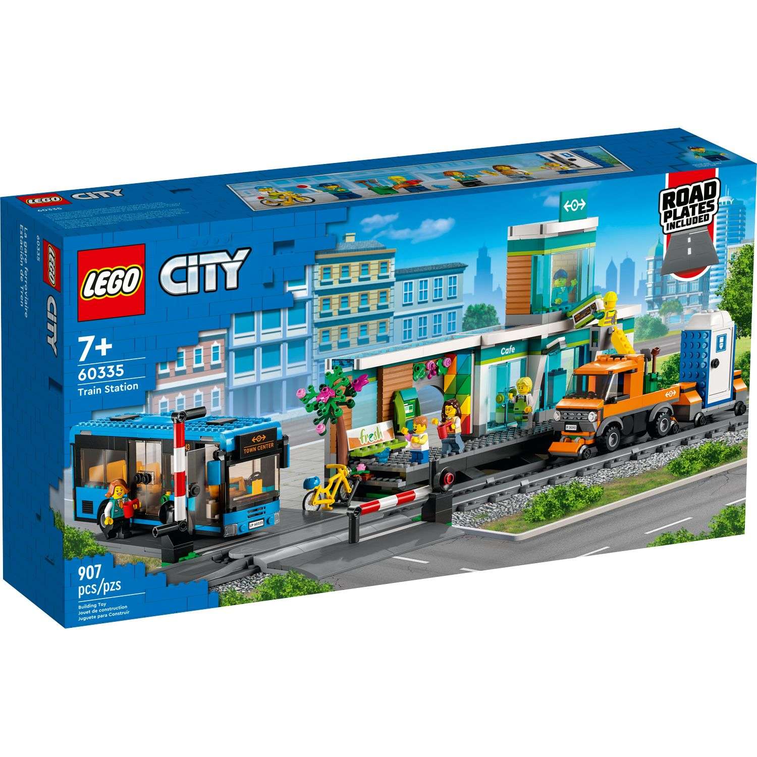 Конструктор LEGO My City Железнодорожная станция 60335 - фото 2