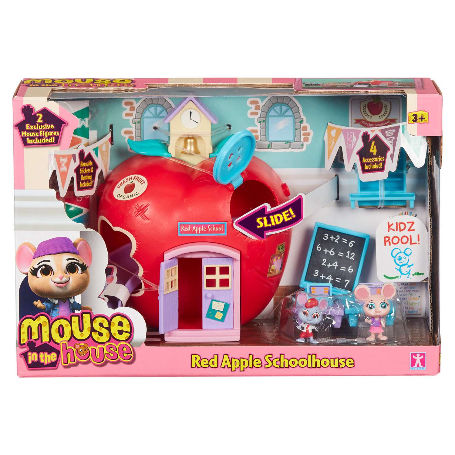 Набор игровой Mouse in the House Школа Яблоко 41728 - фото 1