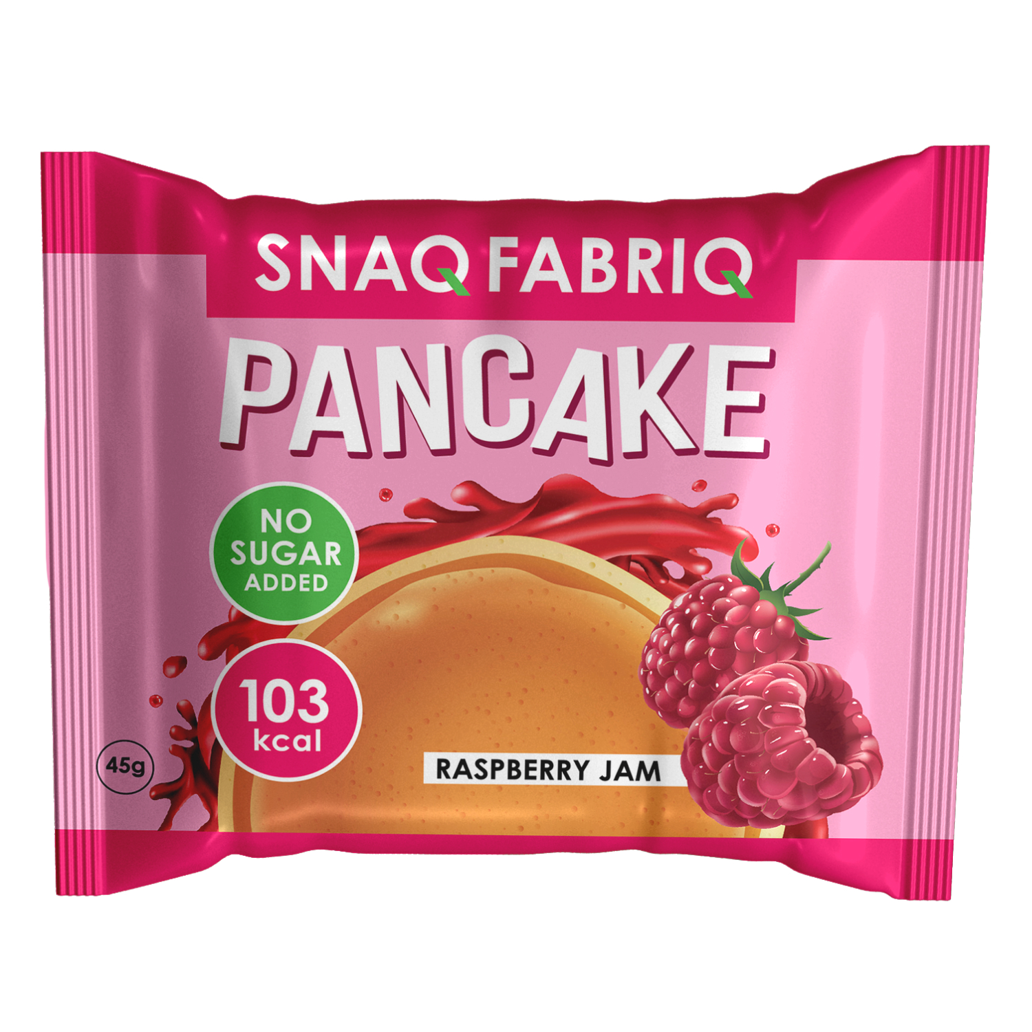 Панкейк Snaq Fabriq малиновый джем 45г