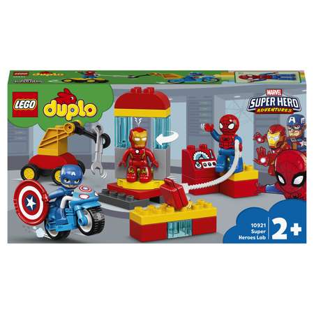 Конструктор LEGO DUPLO Super Heroes Лаборатория супергероев 10921