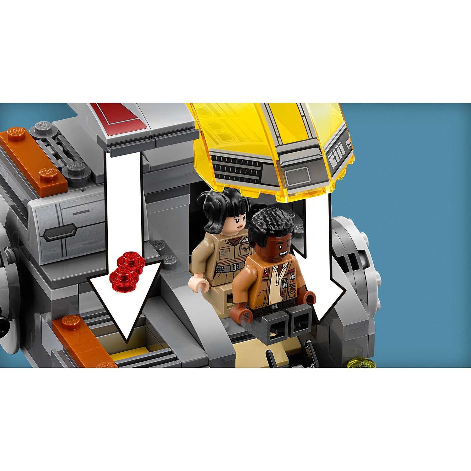 Конструктор LEGO Star Wars Корабль Сопротивления блочный - фото 9