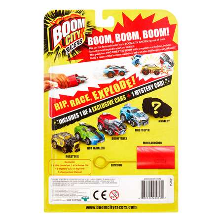 Набор Boom City Racers в непрозрачной упаковке (Сюрприз) 40056