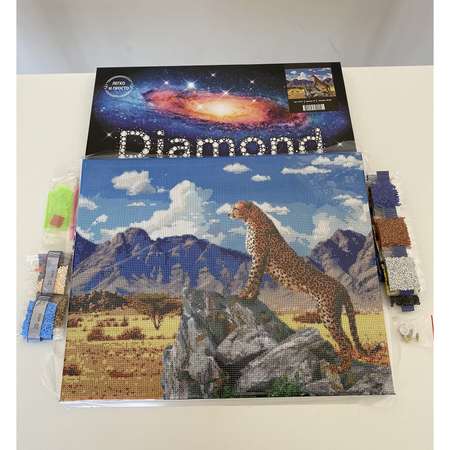 Алмазная мозаика Diamond WAY Гепард