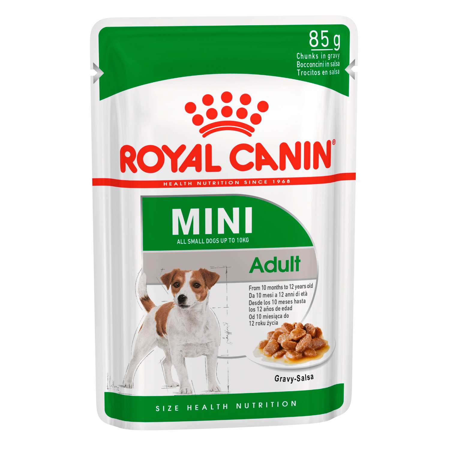 Корм для собак ROYAL CANIN Mini Adult мелких пород 4+1*85г - фото 2