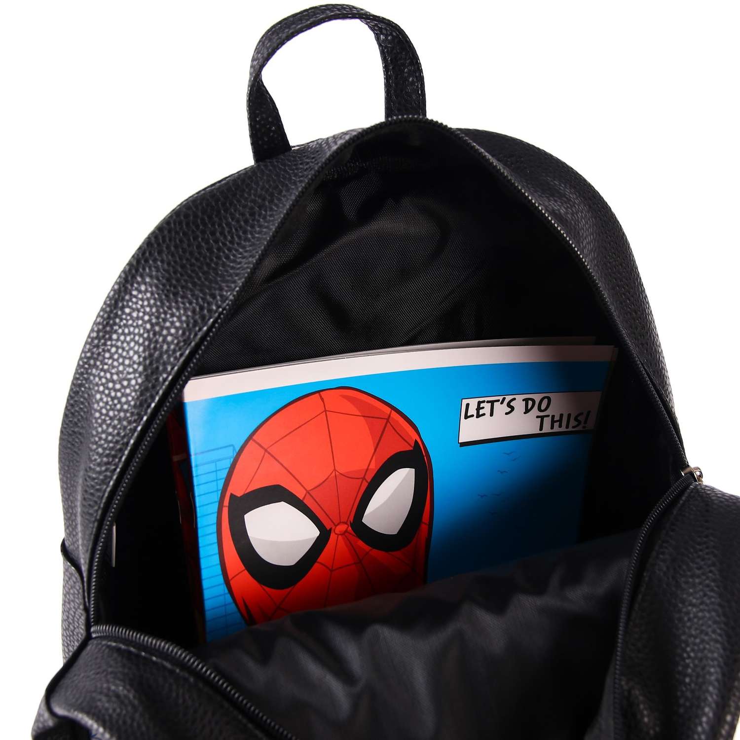 Рюкзак MARVEL из искусственной кожи «Человек-паук» 27*23*10 см - фото 5