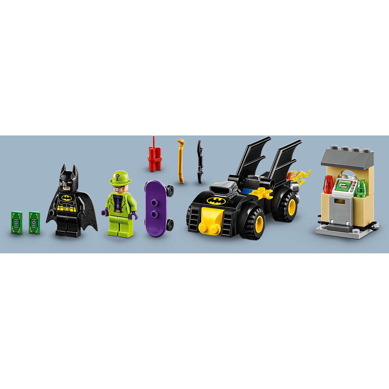 Конструктор LEGO DC Super Heroes Бэтмен и ограбление Загадочника 76137 - фото 8