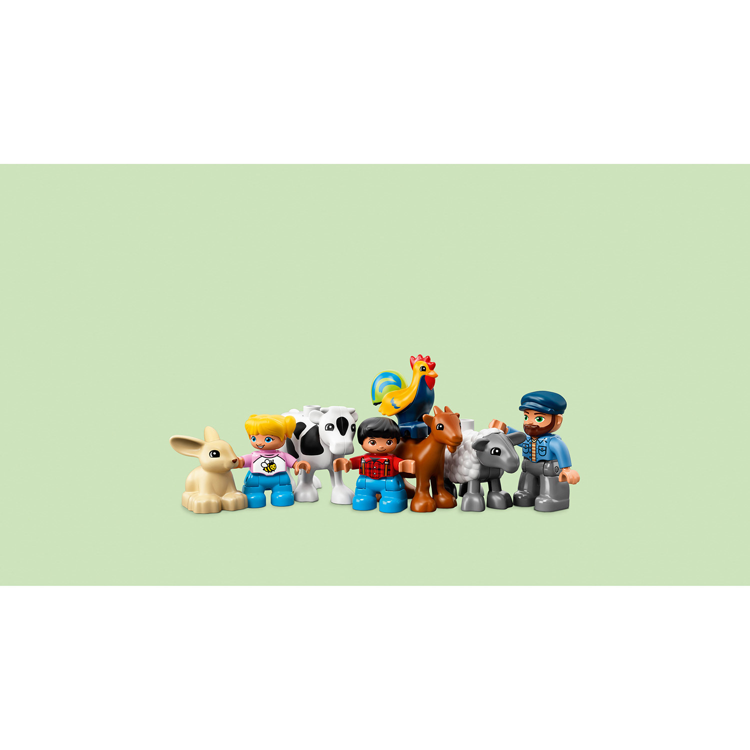 Конструктор LEGO DUPLO День на ферме блочный - фото 9