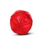 Игрушка для собак ZDK светящийся мяч Алмаз красный с пищалкой ZooWell