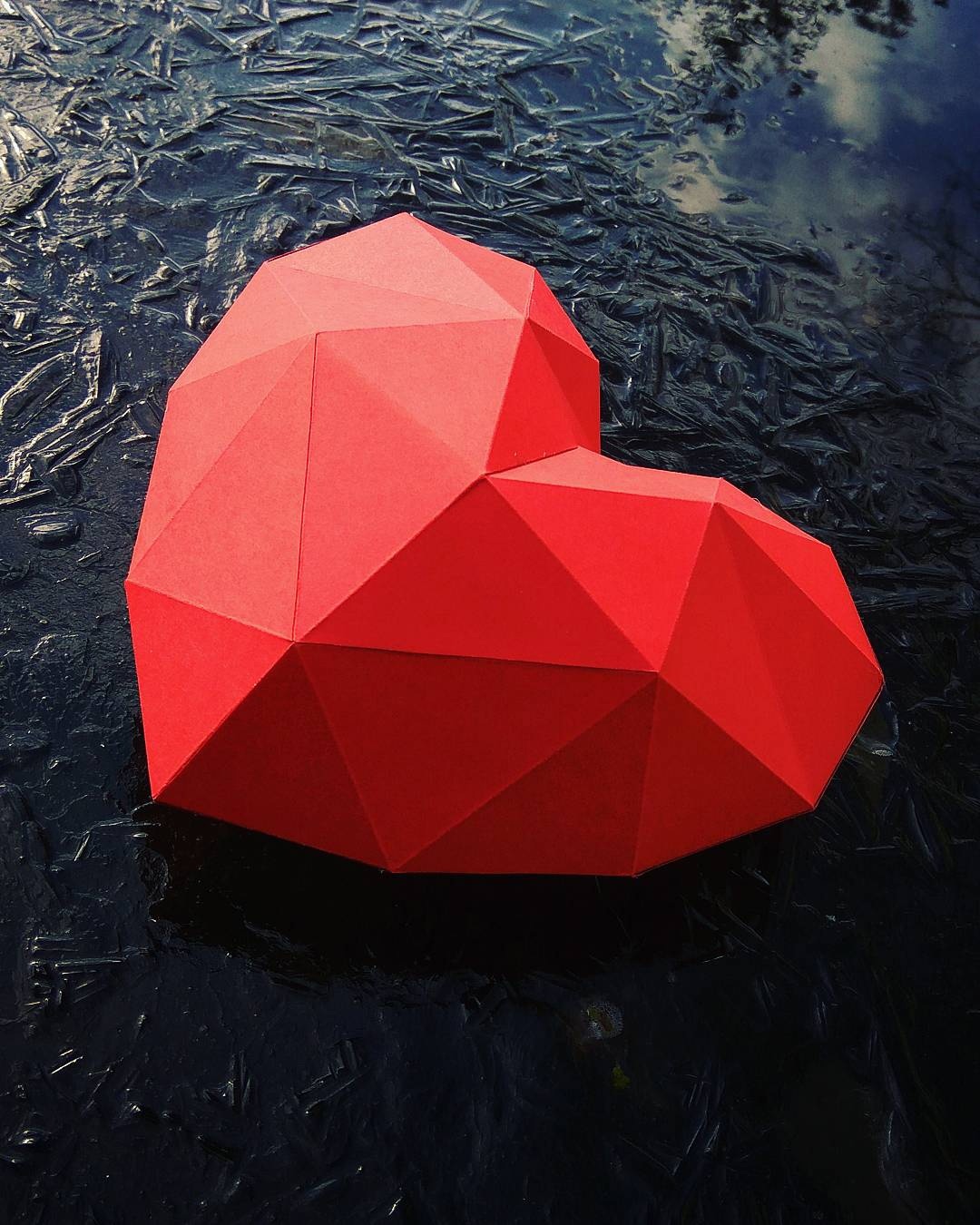 3D конструктор Стильный декор Оригами сердце набор сердце - фото 5