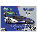 Альбом для рисования ErichKrause Speed Racing А4 30л 49835
