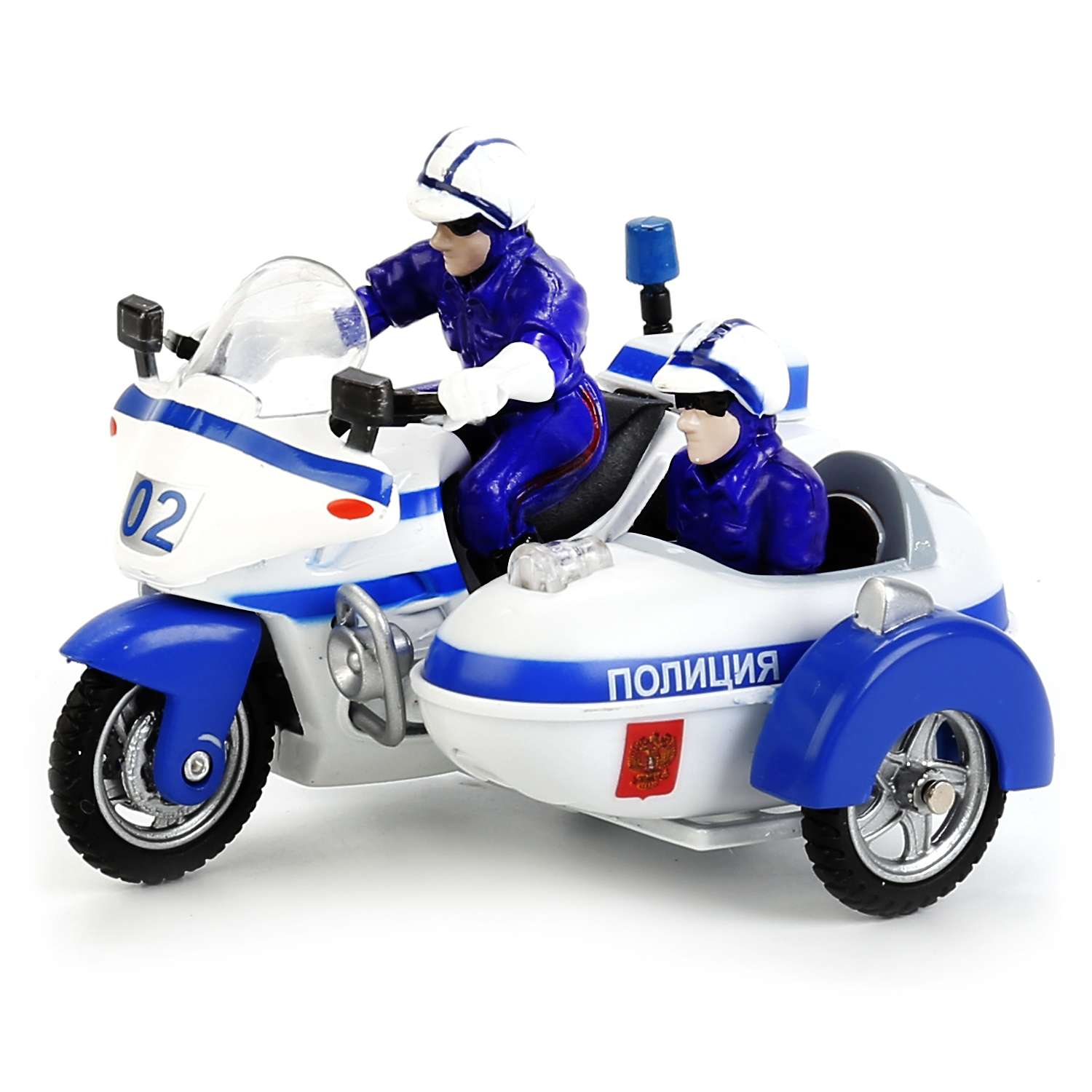 Мотоцикл Технопарк полиция 144876/CT-124-2 144876/CT-1247-2 - фото 1