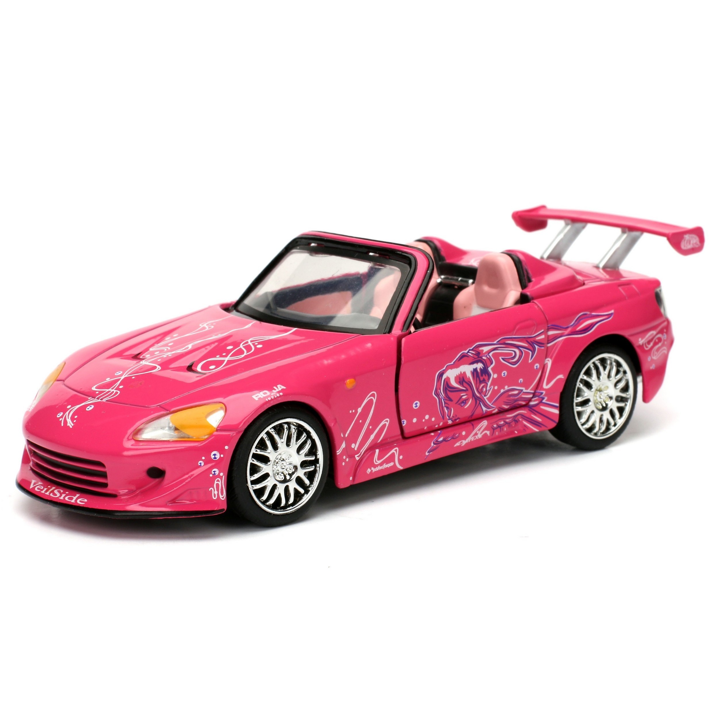 Машинка Fast and Furious Die-cast Honda S2000 1:32 металл купить по цене 1  ₽ в интернет-магазине Детский мир