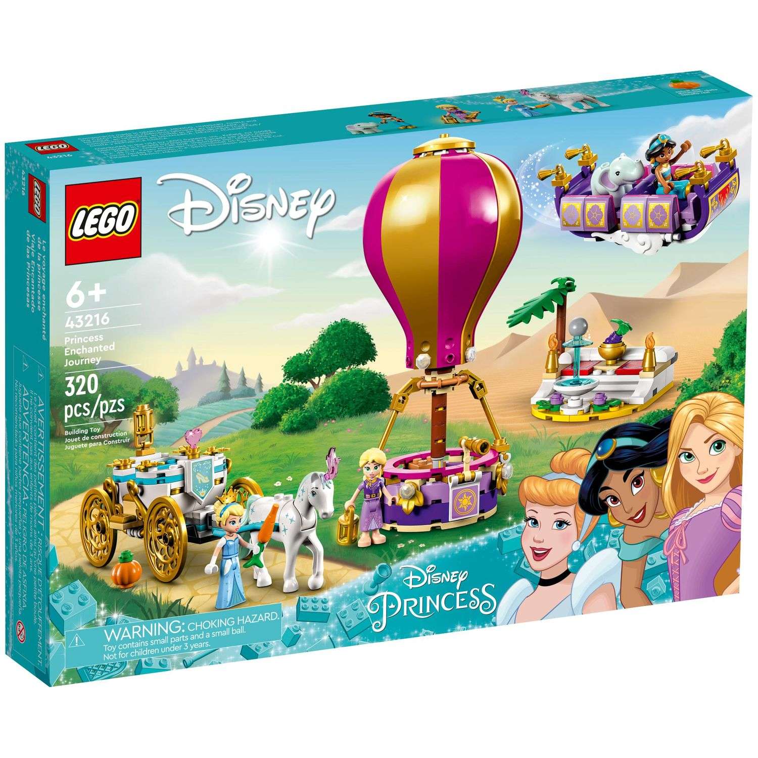 Конструктор LEGO Disney Princess Волшебное путешествие принцесс 43216 - фото 2