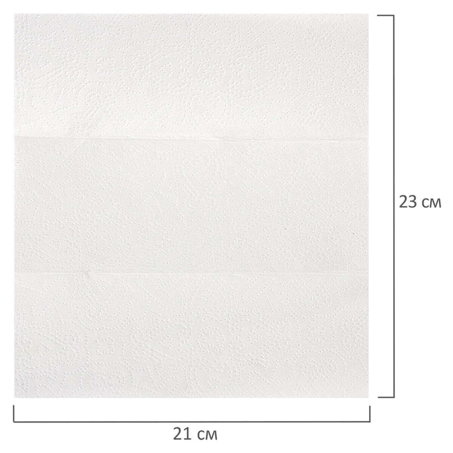 Полотенца Лайма для диспенсера бумажные 190 листов Z сложение - фото 9