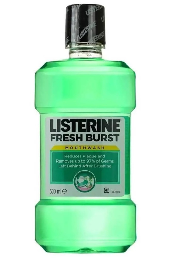 Ополаскиватель для полости рта LISTERINE FRESH BURST Взрыв Свежести 500 мл - фото 1