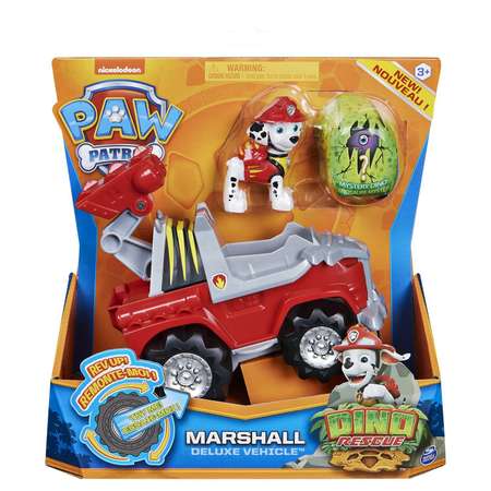 Машинка Paw Patrol Дино с Маршаллом в непрозрачной упаковке (Сюрприз) 6059518