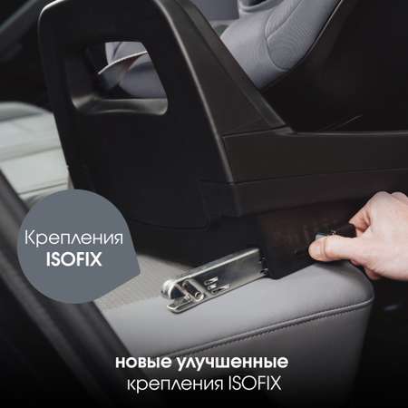 Детское автокресло Britax Roemer Dualfix Pro M Classic Deep Grey с 3 мес. до 4 лет ростом 61-105 см до 19 кг