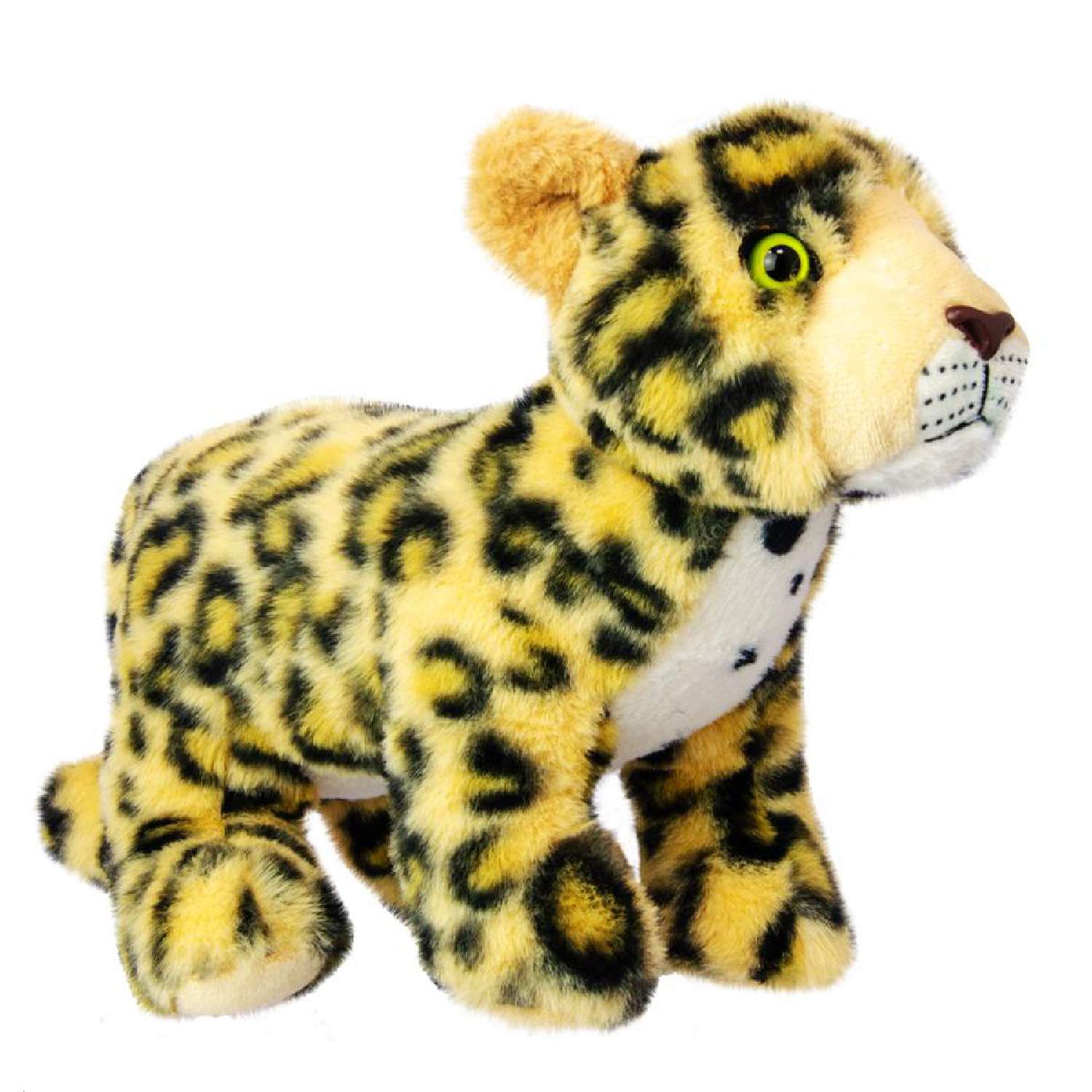 Мягкая игрушка All About Nature Пятнистый Леопард 34см серия Животный мир - фото 1