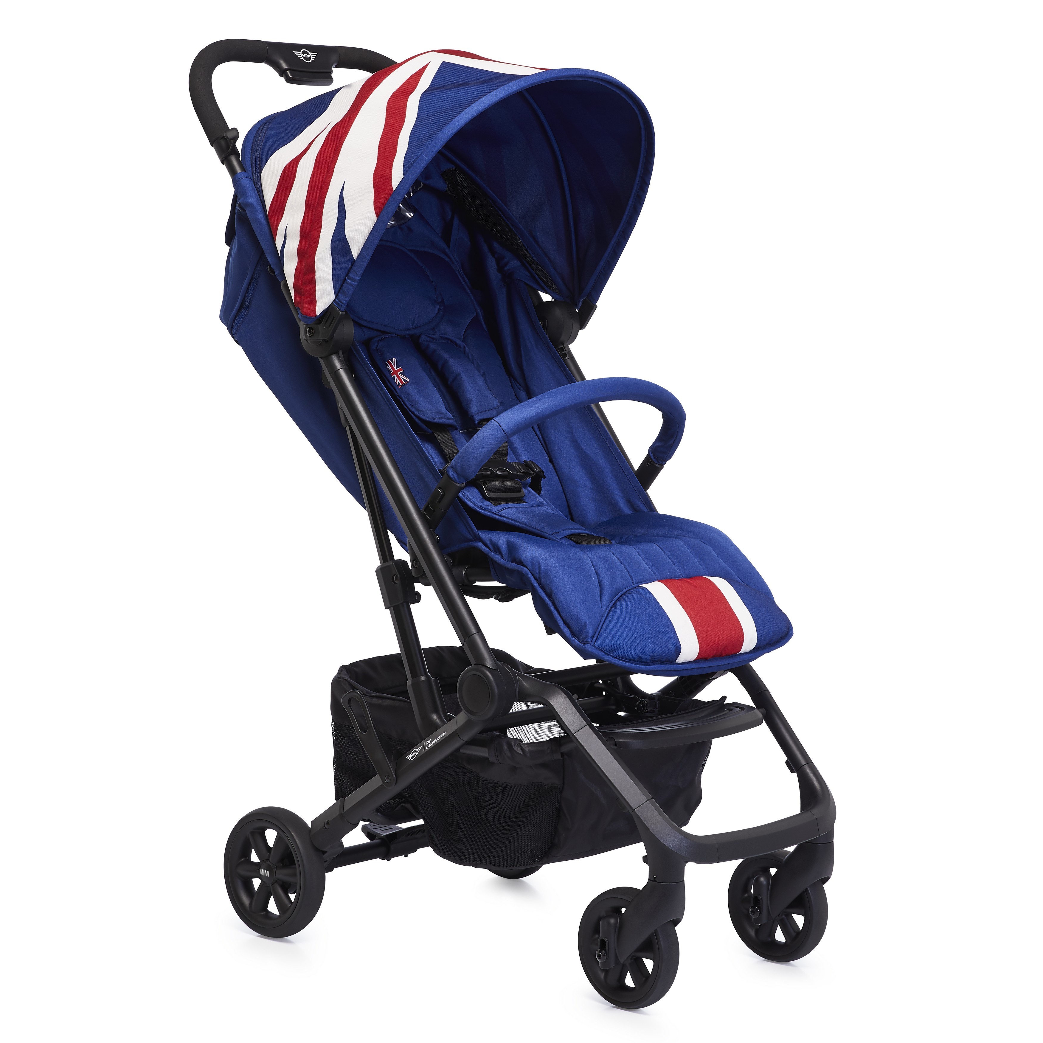 Коляска Easywalker Mini Buggy XS Union Jack Classic с бампером - фото 1