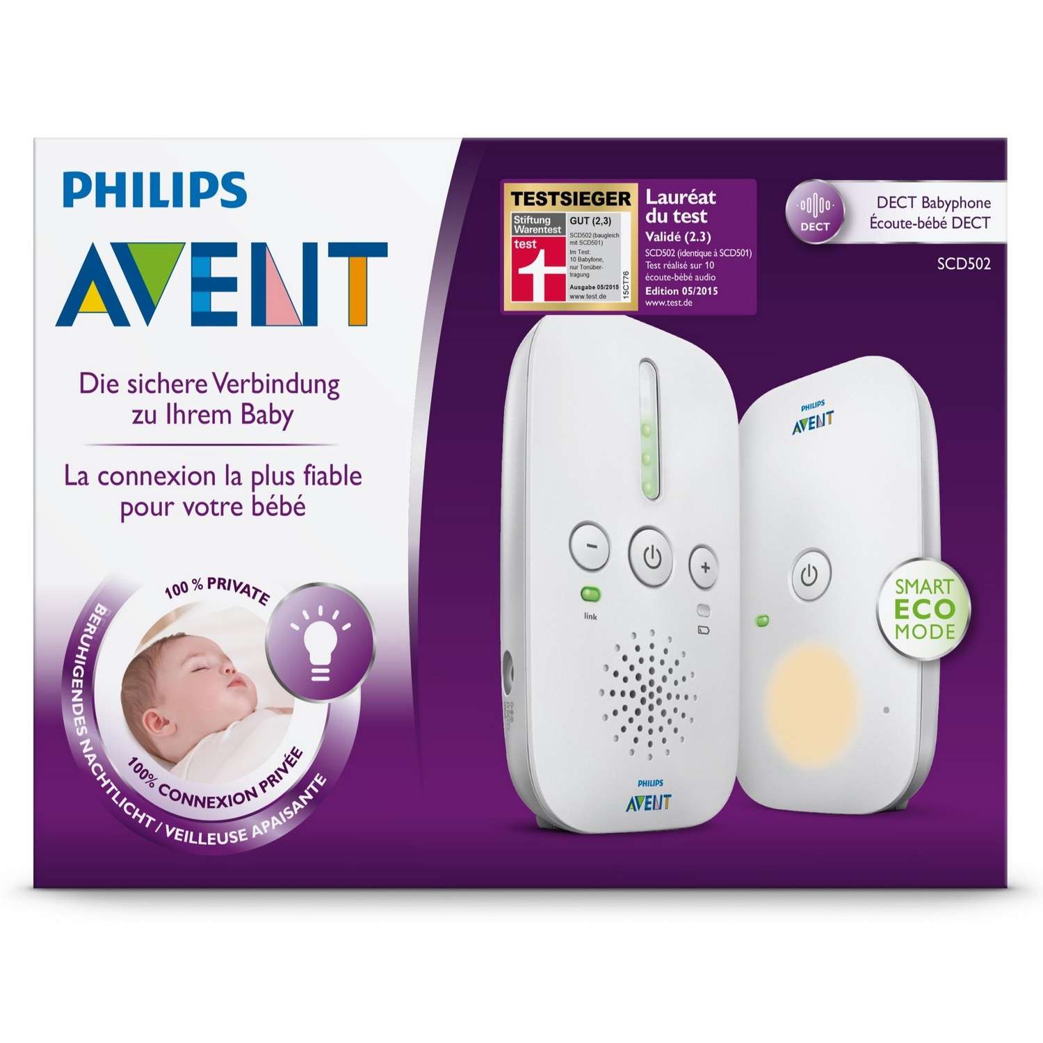 Радионяня Philips Avent цифровая SCD502/52 - фото 2