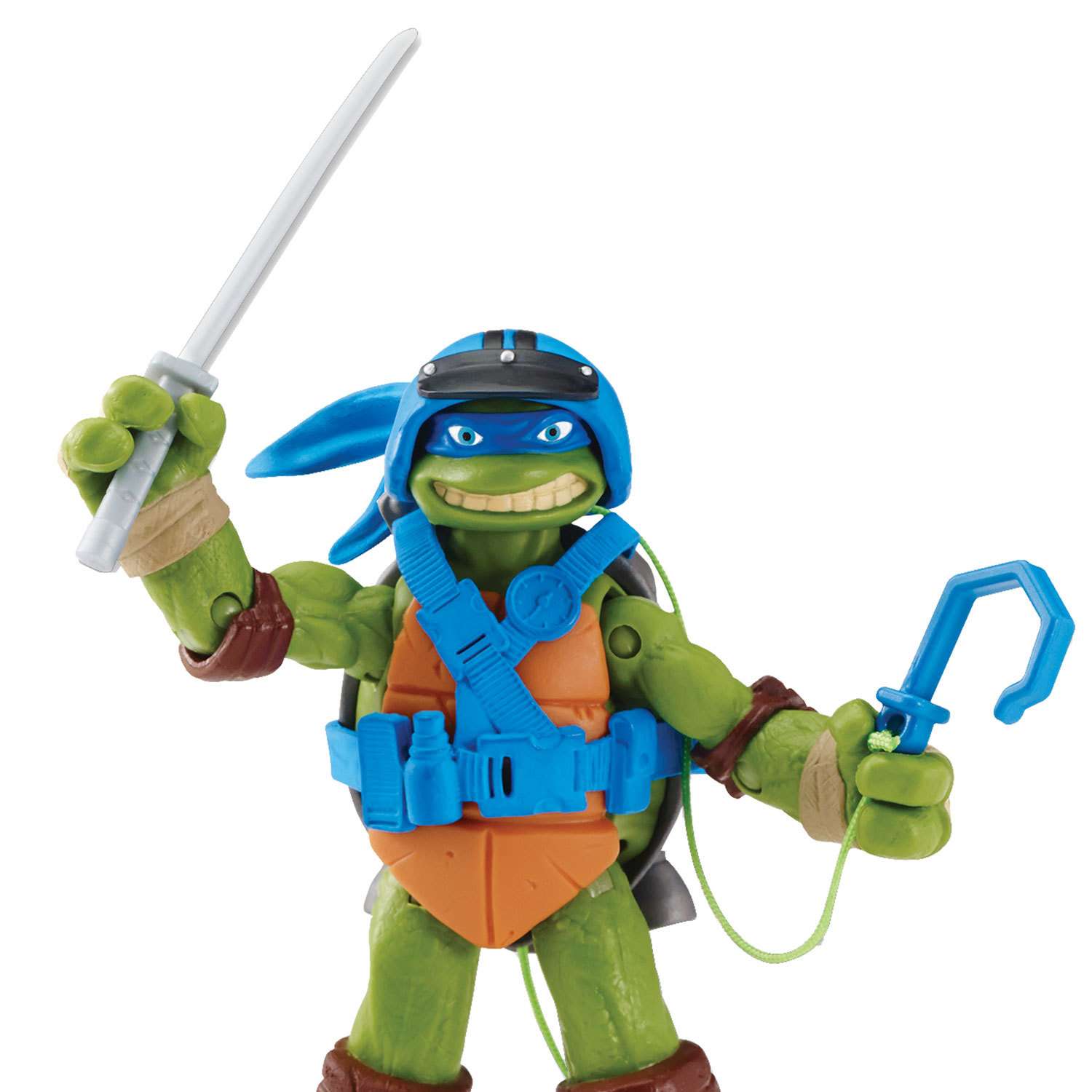 Черепашка ниндзя Ninja Turtles(Черепашки Ниндзя) Леонардо – шпион 12 см - фото 4