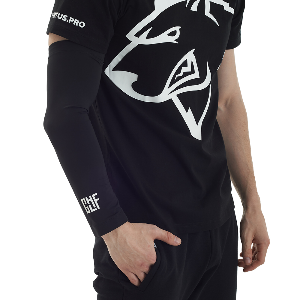 Геймерский рукав GLHF Compression Sleeve Black - L - фото 4