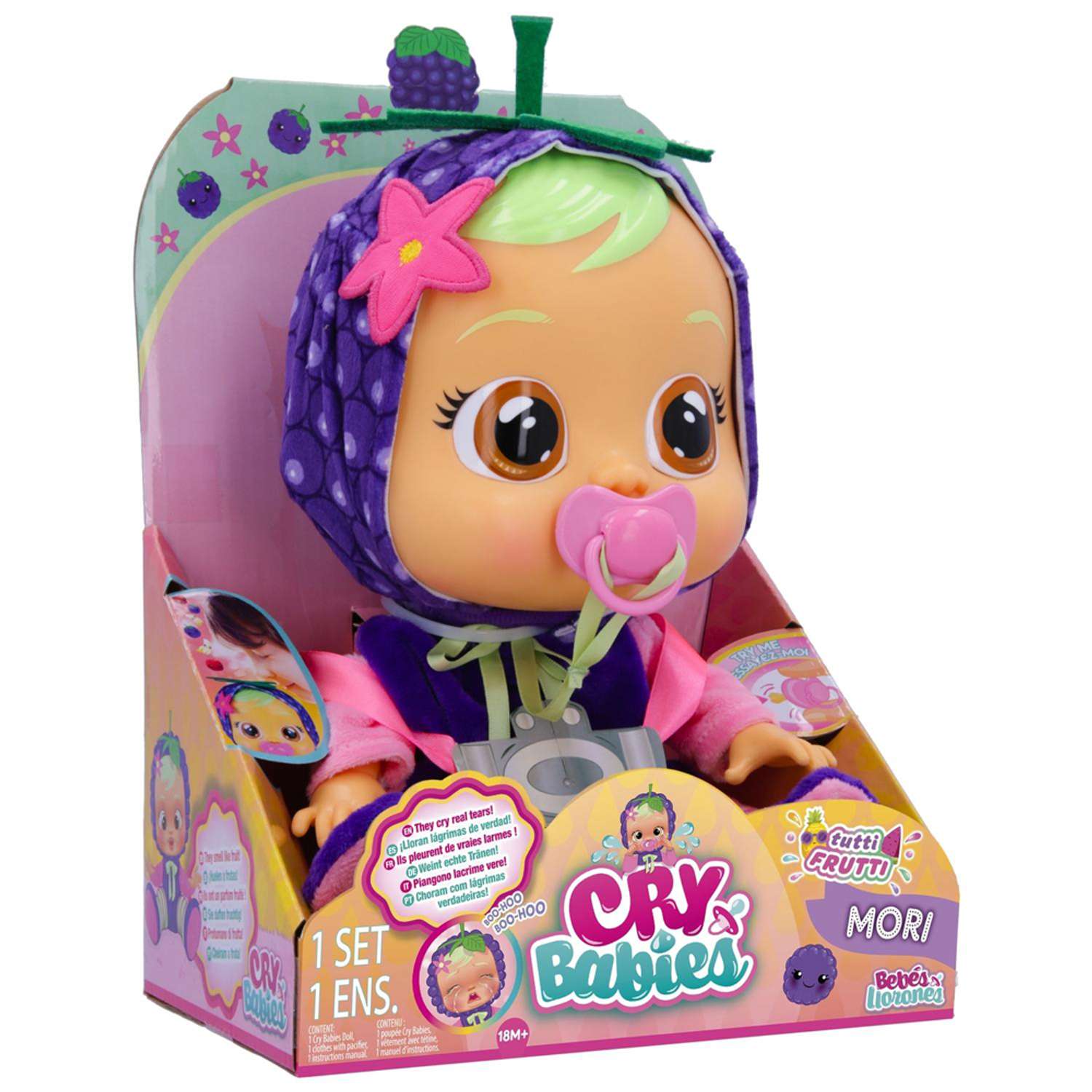 Пупс IMC Toys Cry Babies Tutti Frutti 81383 - фото 2