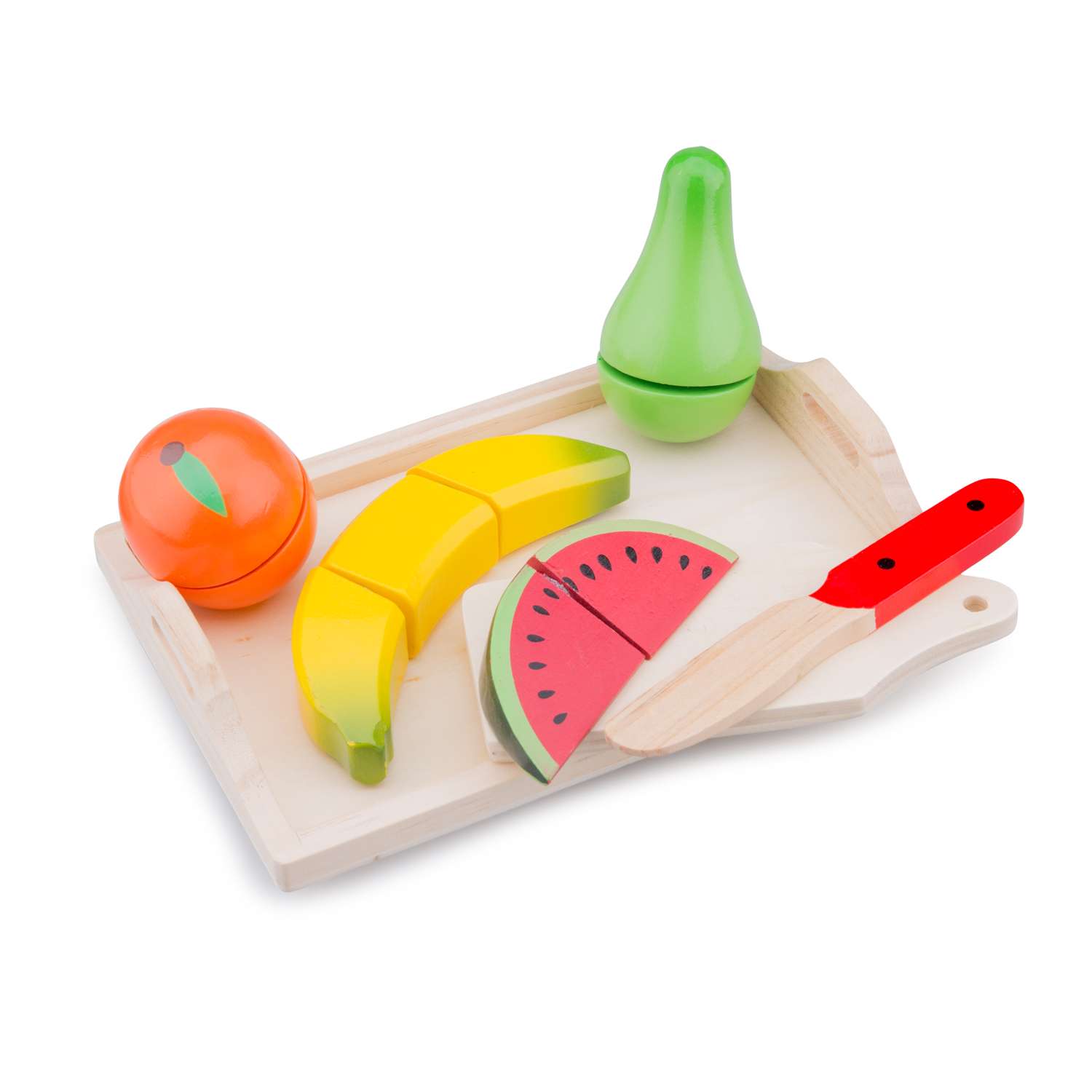 Игровой набор New Classic Toys фрукты на подносе 10583 - фото 2