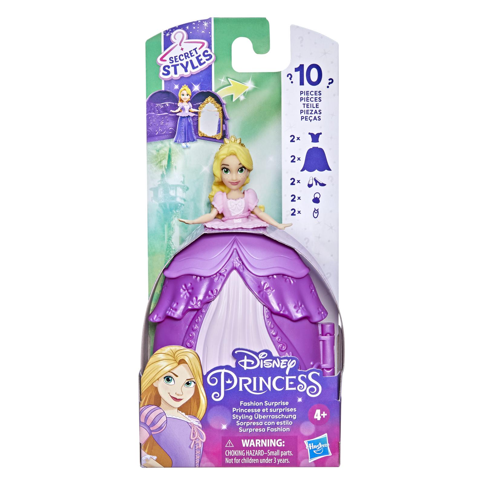 Набор игровой Disney Princess Hasbro Модный сюрприз Рапунцель F12495L0  купить по цене 399 ₽ в интернет-магазине Детский мир