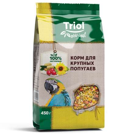 Корм для попугаев Triol 450г Original крупных