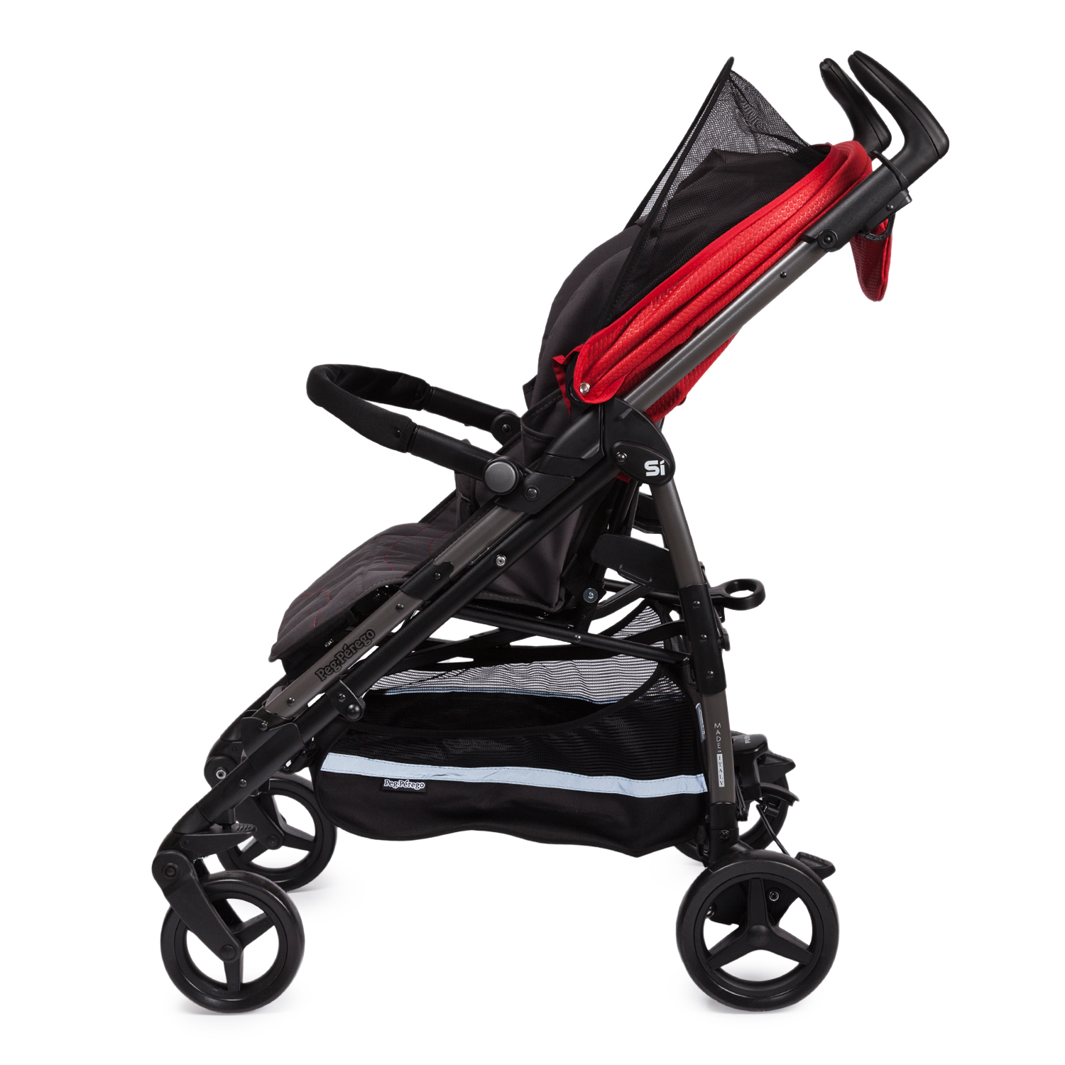 Прогулочная коляска Peg-Perego Si Completo Bloom Red - фото 7