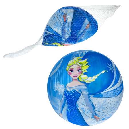 Мяч детский 23 см 1TOY Disney Холодное сердце резиновый надувной для ребенка
