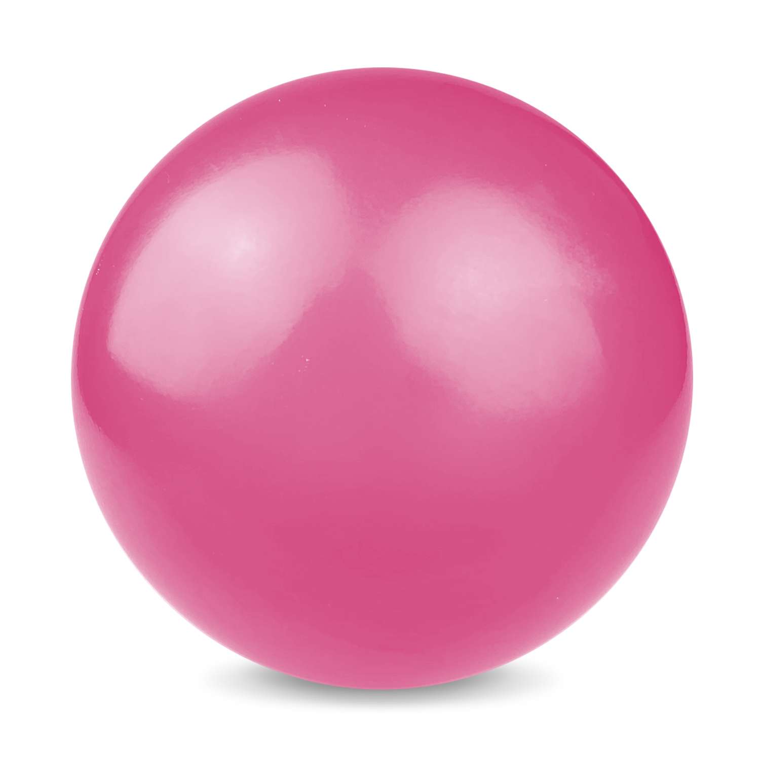Мяч ПОЙМАЙ диаметр 230мм Радуга розовый - фото 1