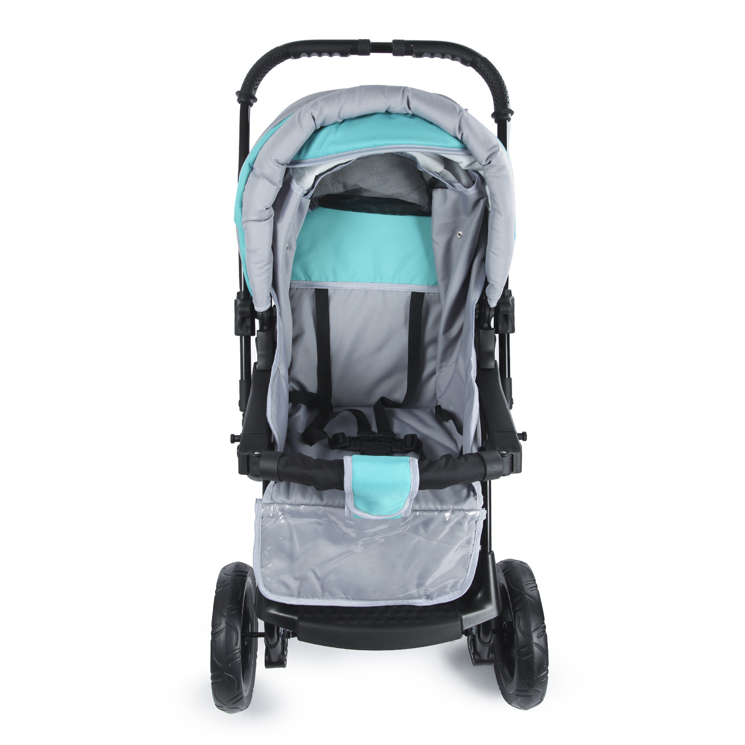 Коляска трансформер Babyton Melly Blue - фото 10