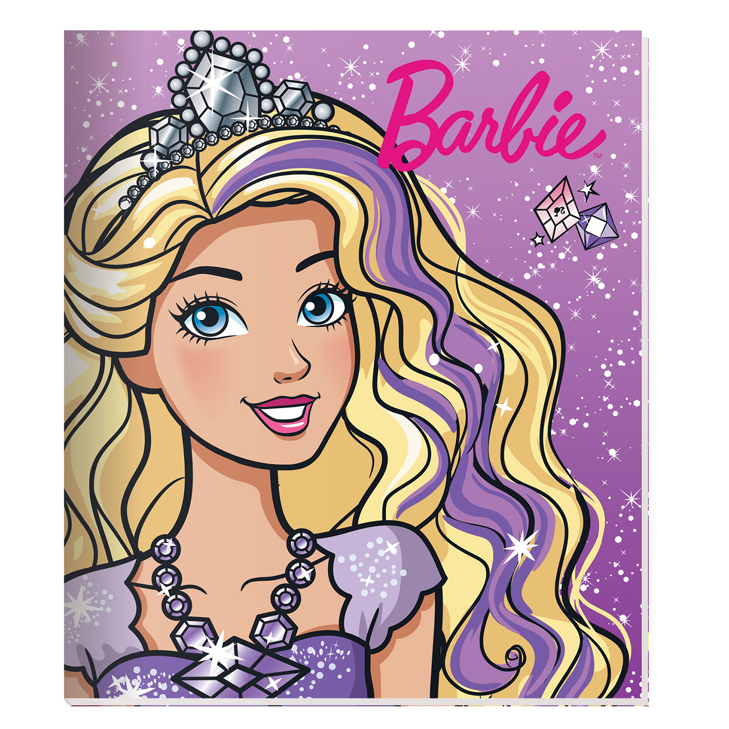 Тетрадь Barbie Barbie Линейка 12л 95012664 - фото 1