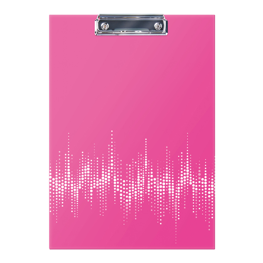 Планшет с зажимом Berlingo Neon А4 ламинированный неоновый розовый - фото 2