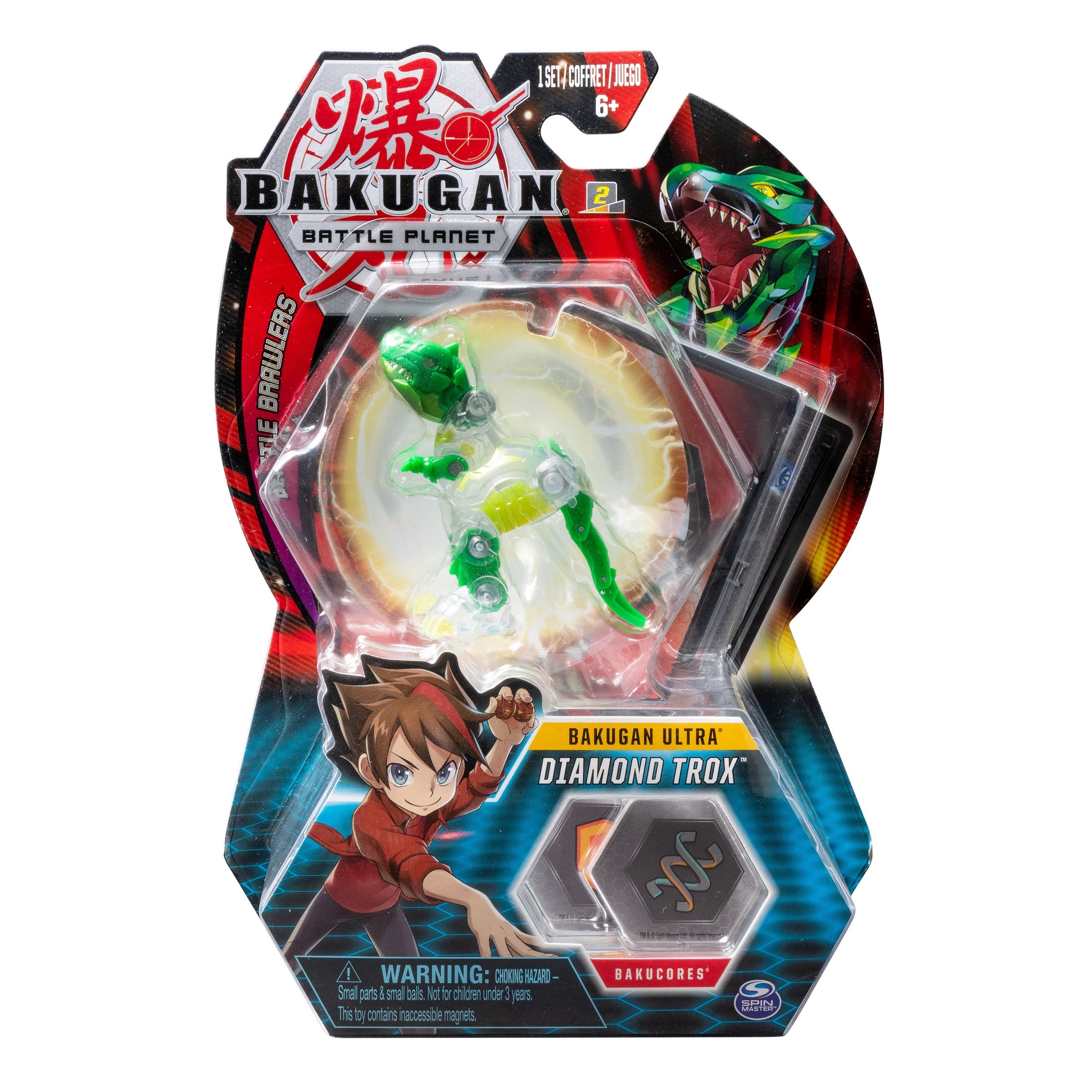 Фигурка-трансформер Bakugan Ультра Chaser T-Rex 6045146/20108590 - фото 2