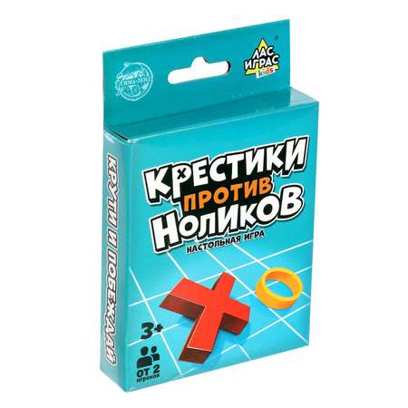 Настольная игра Лас Играс KIDS Крестики против ноликов