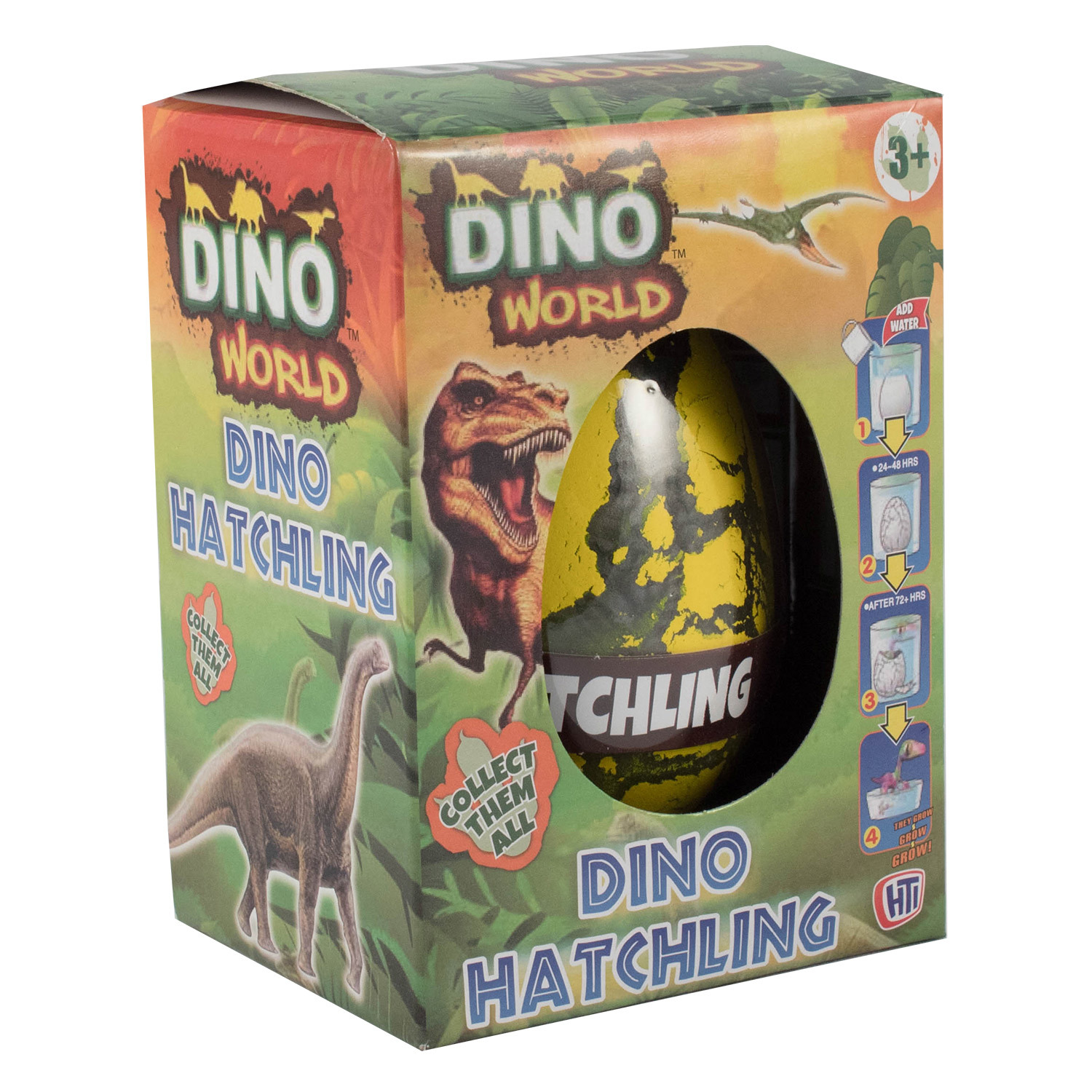 Игрушка HTI Dino World Яйцо динозавра в непрозрачной упаковке (Сюрприз)  1373639 купить по цене 79 ₽ в интернет-магазине Детский мир