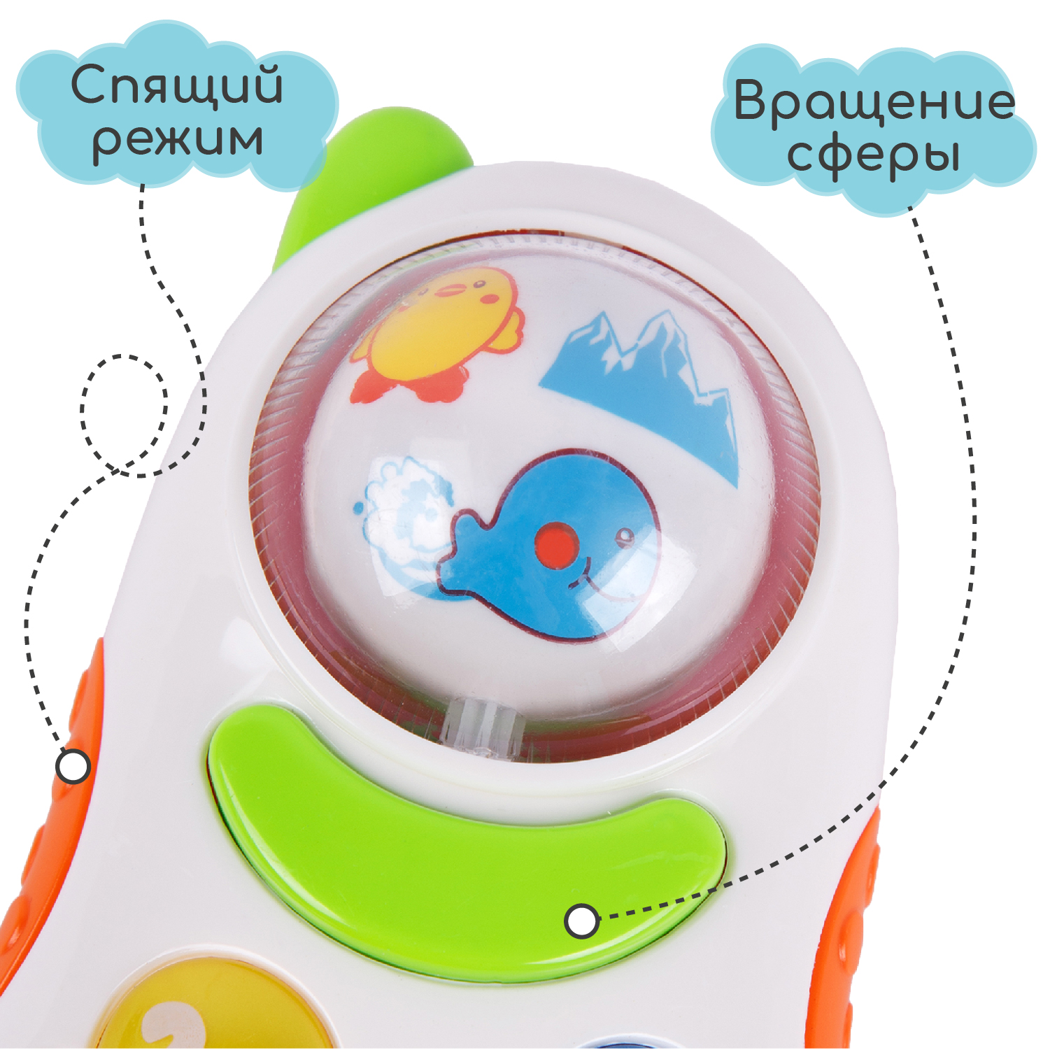 Музыкальный телефон AmaroBaby Smart Phone - фото 5