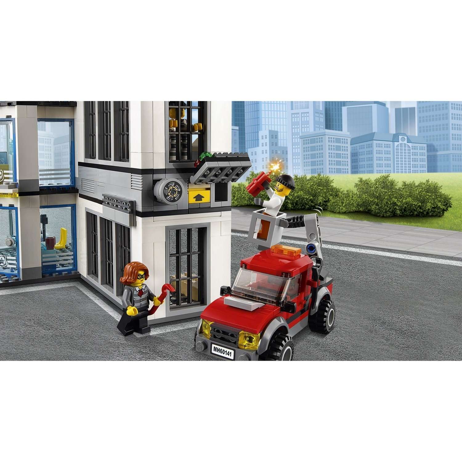 Конструктор LEGO City Police Полицейский участок (60141) - фото 7