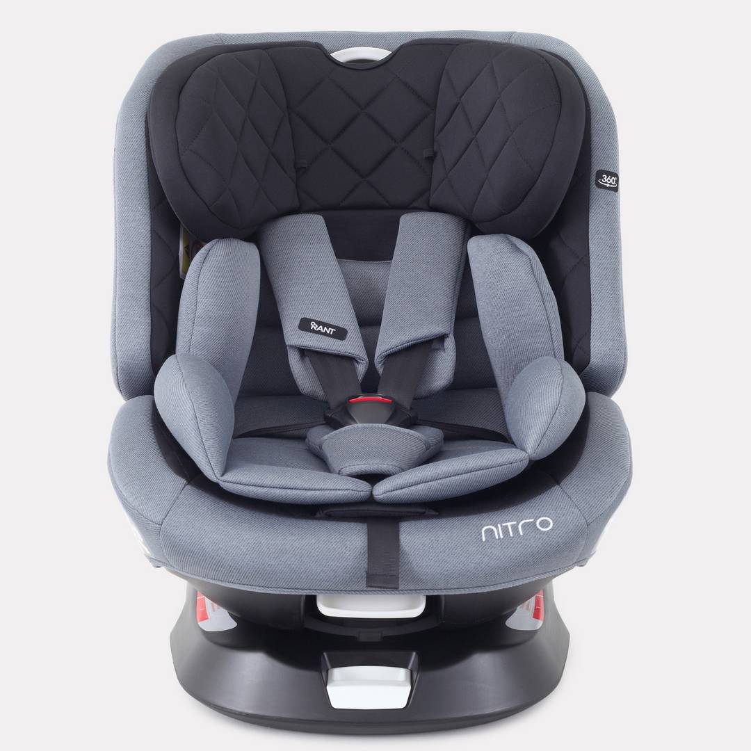 Автокресло детское Rant UB619 NITRO isofix Grey Black группа 0+-1-2-3. 0-36 кг - фото 14