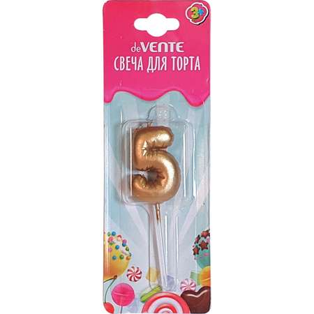 Свечи для торта deVENTE воздушный шарик 5